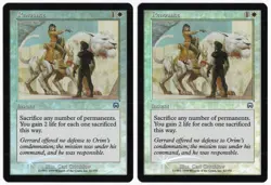 Renounce x2 2x 1999 Mercadian Masques FOIL White Uncommon Instant MTG NM AZ1 - Image 1