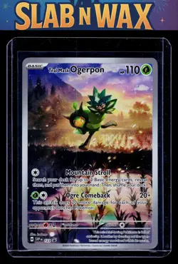 Pokemon tcg SV: Scarlet & Violet Promo Cards Teal Mask Ogerpon #123 - Image 1