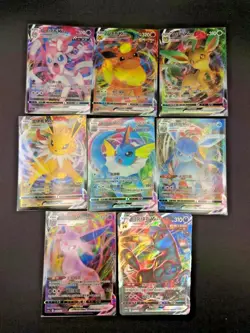 Eevee Evolutions Vmax 3Rare Set - Pokemon TCG Simplified Chinese(Complete Set) - Image 1