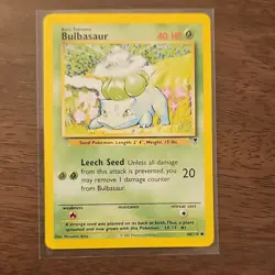 Pokemon TCG Lot Bulbasaur Ivysaur Marowak 6 Cards English Base Legendary - Image 3