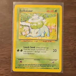 Pokemon TCG Lot Bulbasaur Ivysaur Marowak 6 Cards English Base Legendary - Image 5