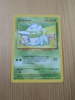 Pokemon Base Set Starter Lot - Bulbasaur, Squirtle, Charmander - WOTC Vintage HP - Image 3