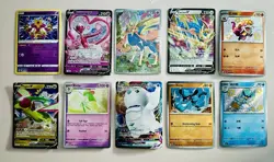 Pokemon Lot of 10 Illustration Rare, Full Arts, Shiny’s: Alakazam, Riolu, Zacian - Image 1