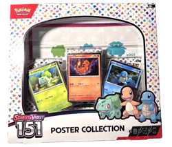 Pokemon TCG Scarlet & Violet 151 Poster Collection - Factory Sealed (3 boosters) - Image 2