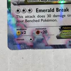 Pokemon TCG - M Rayquaza EX 76/108 - XY Roaring Skies 2015 - Extended Art LP+ - Image 2