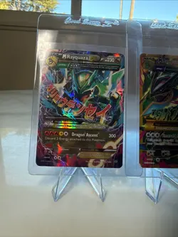 Pokemon TCG M Rayquaza EX 98/98 XY Ancient Origins Shiny Ultra Rare Full Art MP - Image 4