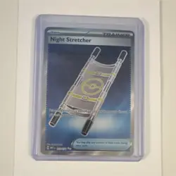Pokemon TCG Night Stretcher Trainer Me01 Mega Evolution Holo Ultra Rare 173/132 - Image 1