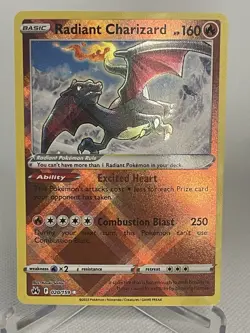 2023 Pokemon SWSH Crown Zenith Radiant Charizard #020/159 Rare - Image 1
