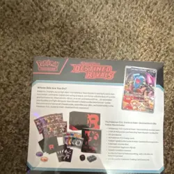 Pokemon TCG Scarlet & Violet Destined Rivals Elite Trainer Box Mewtwo Giovanni - Image 2