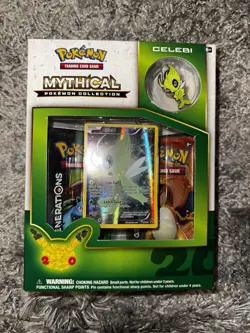 Pokemon Celebi Mythical Collection Box Generations 20th Anniversary - Sealed - Image 1