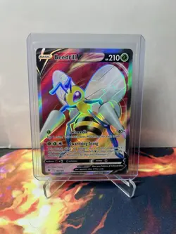 Beedrill V (Full Art) 160/189 Ultra Rare Astral Radiance Pokemon TCG - Image 1
