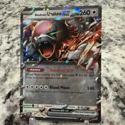 Pokemon TCG Bloodmoon Ursaluna ex 141/167 Twilight Masquerade Holo 🔥 - Image 4