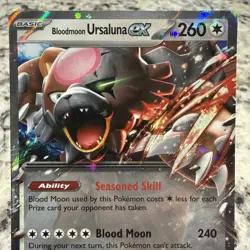 Pokemon TCG Bloodmoon Ursaluna ex 141/167 Twilight Masquerade Holo 🔥 - Image 5