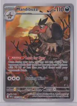 2025 Scarlet & Violet Series - White Flare Mandibuzz Illustration Rare #145 - Image 1