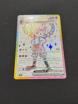 Pokemon TCG Cinderace ex 157/142 SV07: Stellar Crown Ultra Rare Near Mint - Image 2