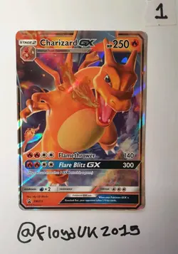 Charizard GX SM211 Black Star Promo Card Hidden Fates - Pokemon TCG - Image 1