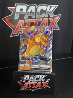 Pokemon TCG Hidden Fates Charizard GX SM211 Black Star Promo - Image 1