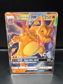 Pokemon Card TCG - Charizard GX SM211 Black Star Promo Sun & Moon A - Image 1
