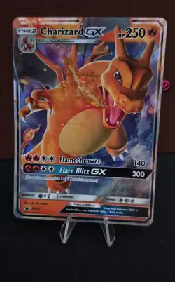 Charizard GX SM211 Black Star Promo Pokemon TCG ! DENTED CARD ! - Image 1