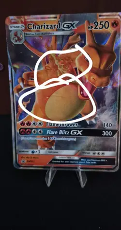 Charizard GX SM211 Black Star Promo Pokemon TCG ! DENTED CARD ! - Image 3