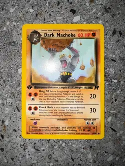 Pokemon TCG Cards 1st Edition Dark Machoke 40/82 Team Rocket Uncommon NM - Image 3