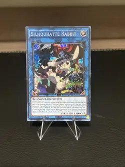 YuGiOh! - Silhouhatte Rabbit MP25-EN090 2025 Secret Rare 1st Edition Near Mint - Image 1