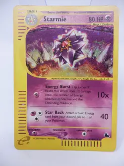 Pokemon TCG: Starmie - H28/H32 - Pokemon Skyridge Holo Rare Card - Image 1