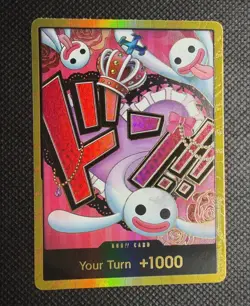 Perona Gold DON! Card [PRB01 - ENGLISH] One Piece Trading Card Game - Image 1