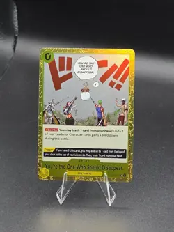 One Piece The Best Vol. 2 You're the One Who Should Disappear OP06-115 Foil NM - Image 1