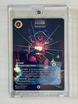 Disney Lorcana Goliath - Clan Leader (Enchanted) 238/204 - Whispers in the Well - Image 1