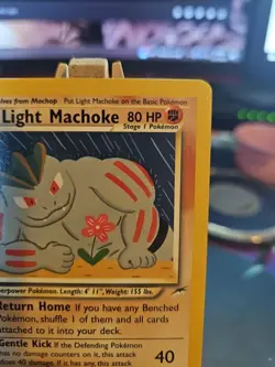 Pokemon TCG Light Machoke Neo Destiny Card 49/105 1st Edition Near Mint Clean! - Image 3