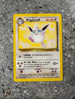 Pokemon TCG Cards Wigglytuff 32/64 Jungle Rare - Image 1