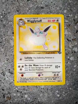 Pokemon TCG Cards Wigglytuff 32/64 Jungle Rare - Image 3
