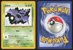 Pokemon TCG | Zubat 59/64 | Common | Neo Revelation | Moderately Played - Image 1