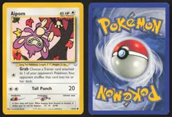 Pokemon TCG | Aipom 41/64 | Common | Neo Revelation | Moderately Played - Image 1