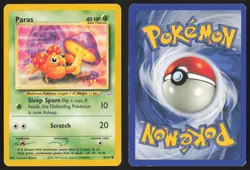 Pokemon TCG | Paras 47/64 | Common | Neo Revelation | Moderately Played - Image 1