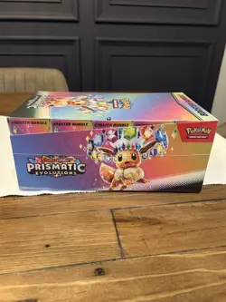 Pokemon TCG Prismatic Evolutions Booster Bundle Display Case - New & Sealed! ✅ - Image 4