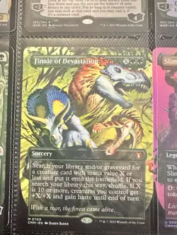 1x - Finale of Devastation - Borderless #700 - Commander Masters - NM MTG - Image 1
