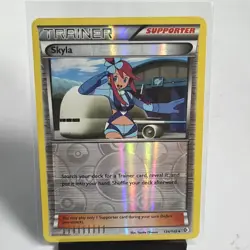 Skyla 134/149 Reverse Holo Trainer Card Boundaries Crossed Pokemon TCG NM - Image 1