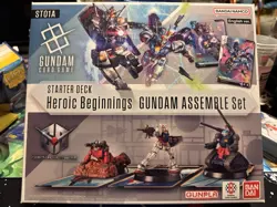 SEALED Gundam Card Game Starter Deck Assemble Set Heroic Beginnings ST01A TCG - Image 1