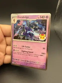 Ceruledge - (Pokemon Day 2024) (Cosmos Holo) 040/091 Miscellaneous Cards &... - Image 3