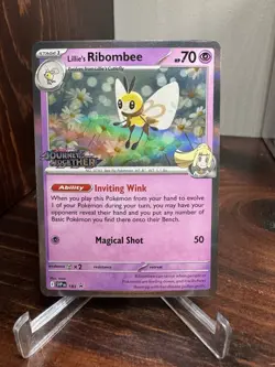 Lillie's Ribombee - 183 (Prerelease) 183 Sv: Scarlet & Violet Promo Cards Holo - Image 1