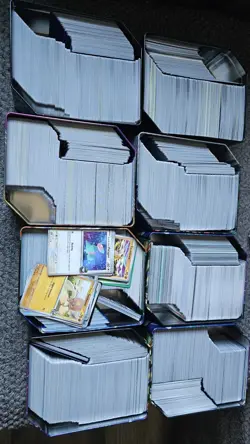 Pokemon Tcg Bulk Holo,Holo/Reverse,energy,code Card 8 Full TinsPlus 11 Jumbocard - Image 1