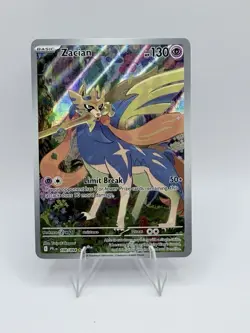 Pokemon Zacian 100/094 Me02: Phantasmal Flames Holo Illustration Rare - Image 1