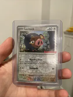 GameStop Promo Stamp - Sealed Lechonk 154/198 - Scarlet & Violet - Pokemon TCG - Image 1