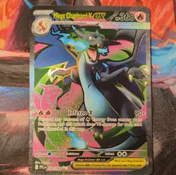Pokemon TCG Mega Charizard X Ex 109/094 Me02: Phantasmal Flames Ultra Rare Holo - Image 1