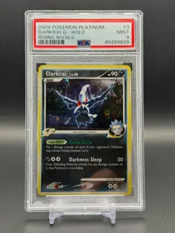 Pokemon Darkrai G Rising Rivals Holo Rare #3 PSA 9 Mint - Image 1
