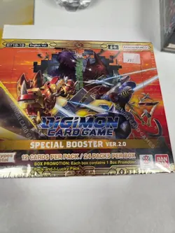 DIGIMON CARD TCG SPECIAL BOOSTER Box VERSION 2 (BT18-19) English VER 2.0 Sealed - Image 1