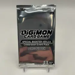 Digimon Card Game Special Booster Version 2.5 Celebration Event Pack - Image 1