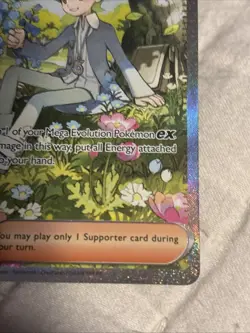 Pokemon TCG Mega Evolution Wally’s Compassion Trainer Card 186/132 Near Mint NM - Image 3